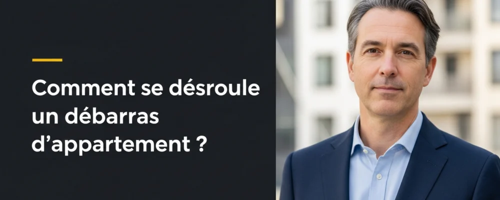 Comment se déroule un débarras d'appartement et conseils pour débarras appartement