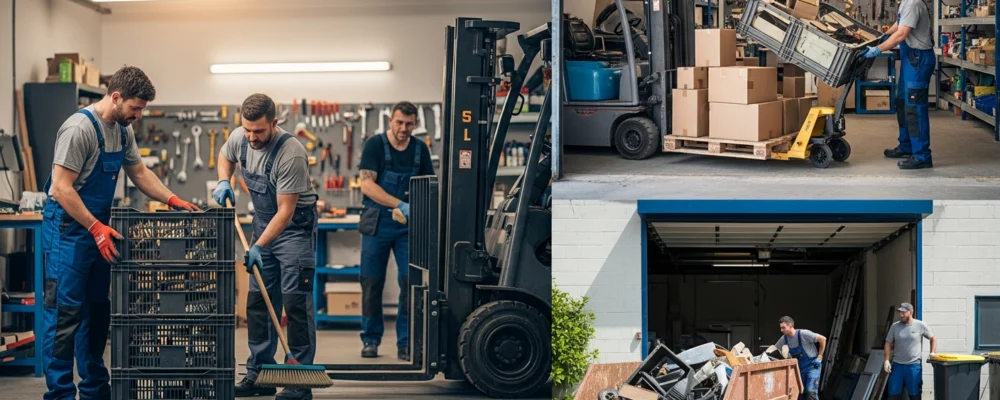 Débarras atelier Cannes : tarifs et délais réels : Débarras garage